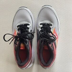 Women’s Saucony White and Orange Athletic Shoes